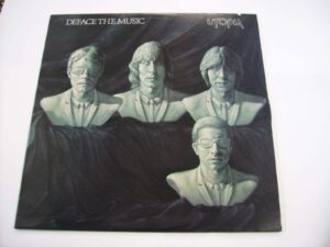 Deface the music (cut out sleeve)