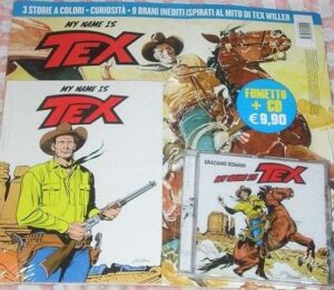 My name is Tex (CD + comic)