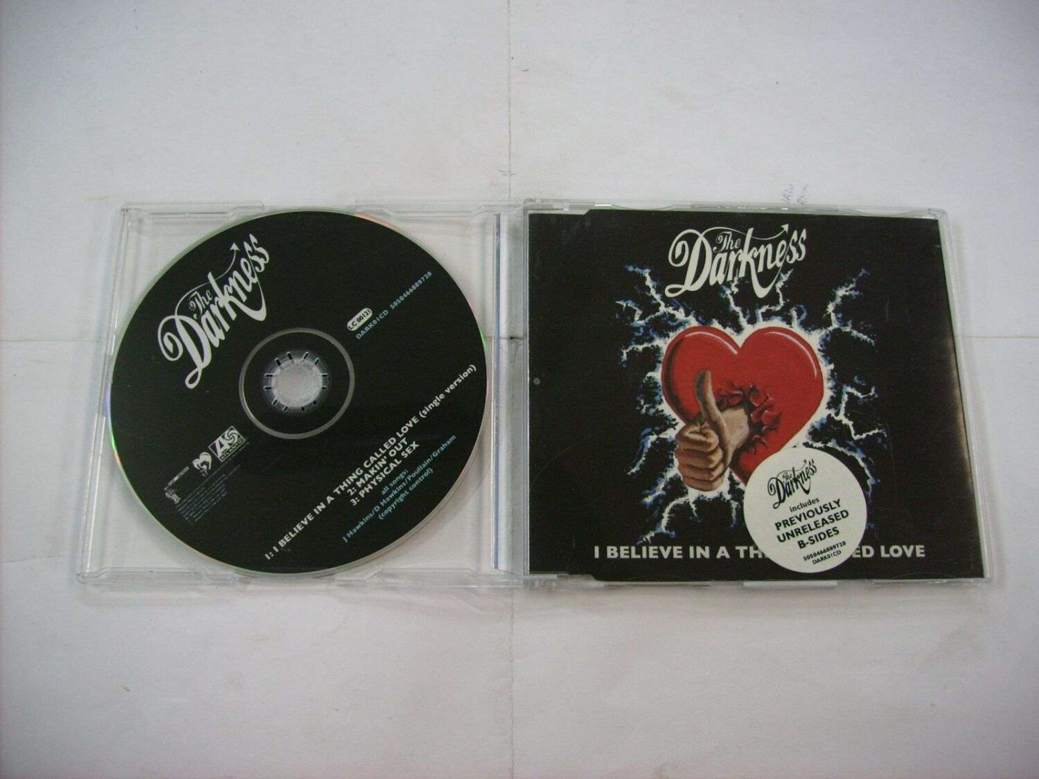 I believe in a thing called love - 3 tr.