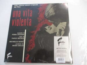 Una vita violenta (RE) (Piero Piccioni) (Red/black vinyl)
