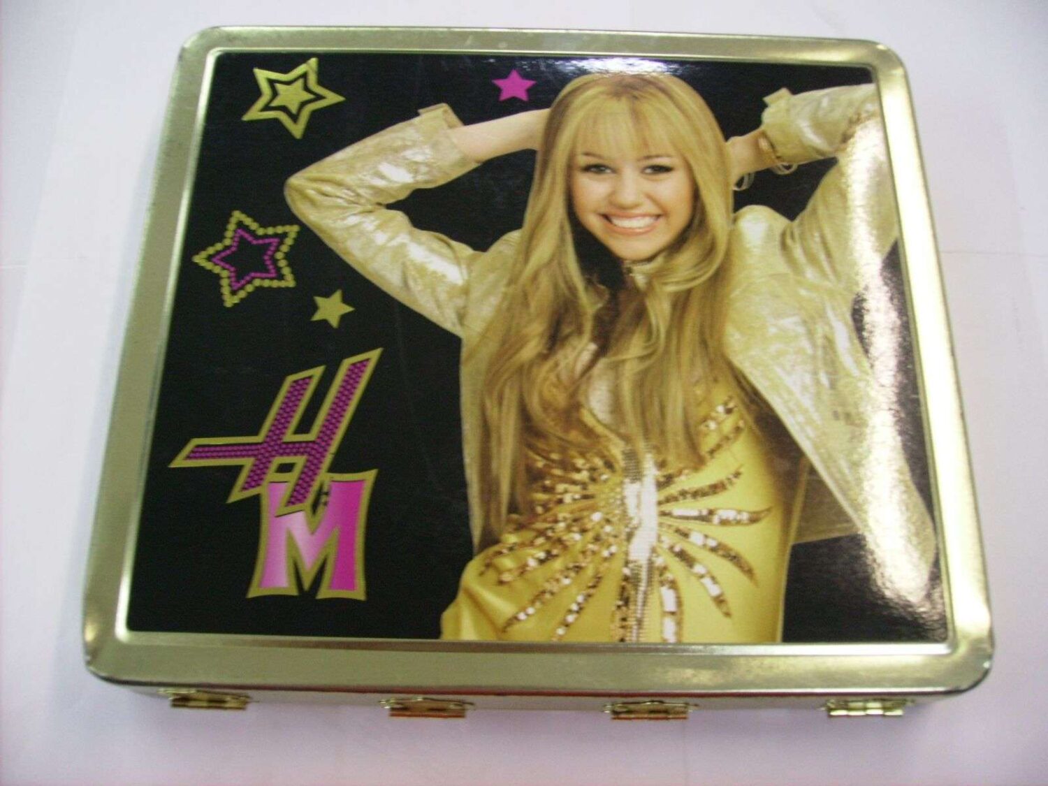 Hannah Montana Glam Rocker Metal Tin Pencils Set