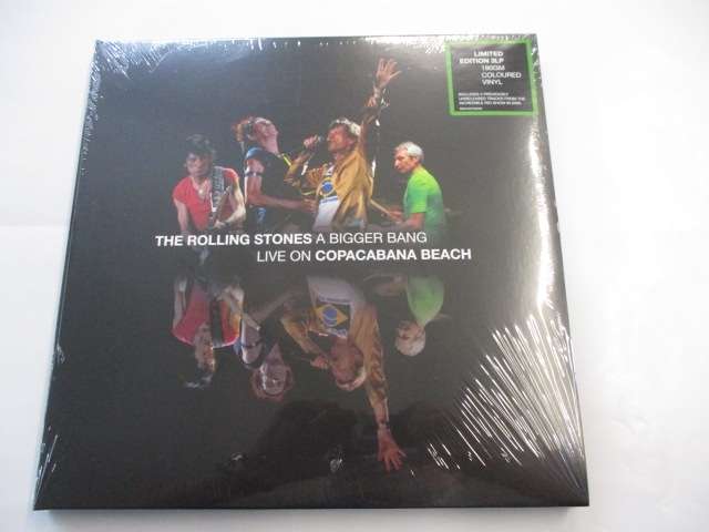 A bigger bang - Live on Copacabana Beach (3LP) (Coloured vinyl)