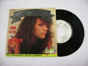 Living in sin / Bad medicine (live) (PRO)