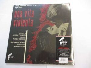 Una vita violenta (RE) (Piero Piccioni) (Black vinyl)