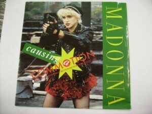 Causing a commotion / Jimmy Jimmy (cut out sleeve)