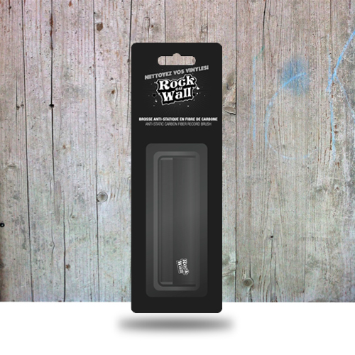 Antistatic carbon fiber record brush
