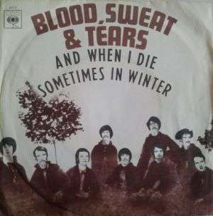 And when I die/Sometimes in winter