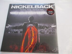 Feed the machine (Red & Black marble vinyl)