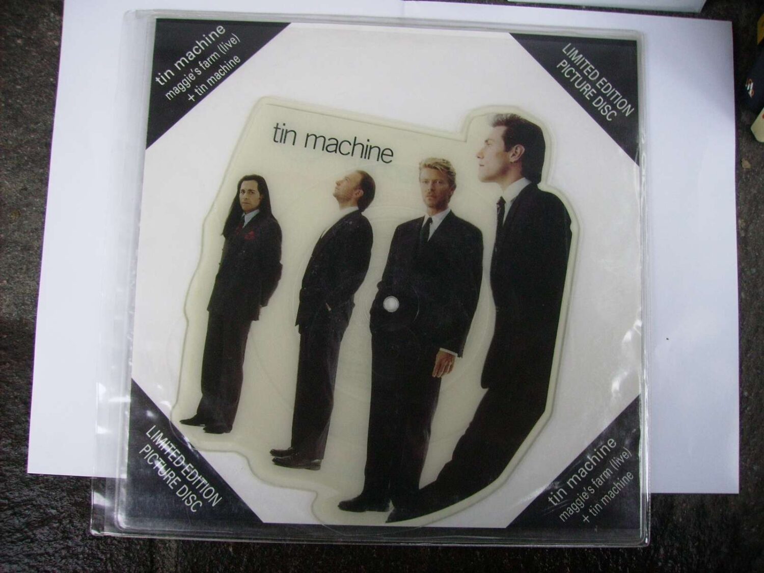 Maggie's farm (7" SHAPED DISC)