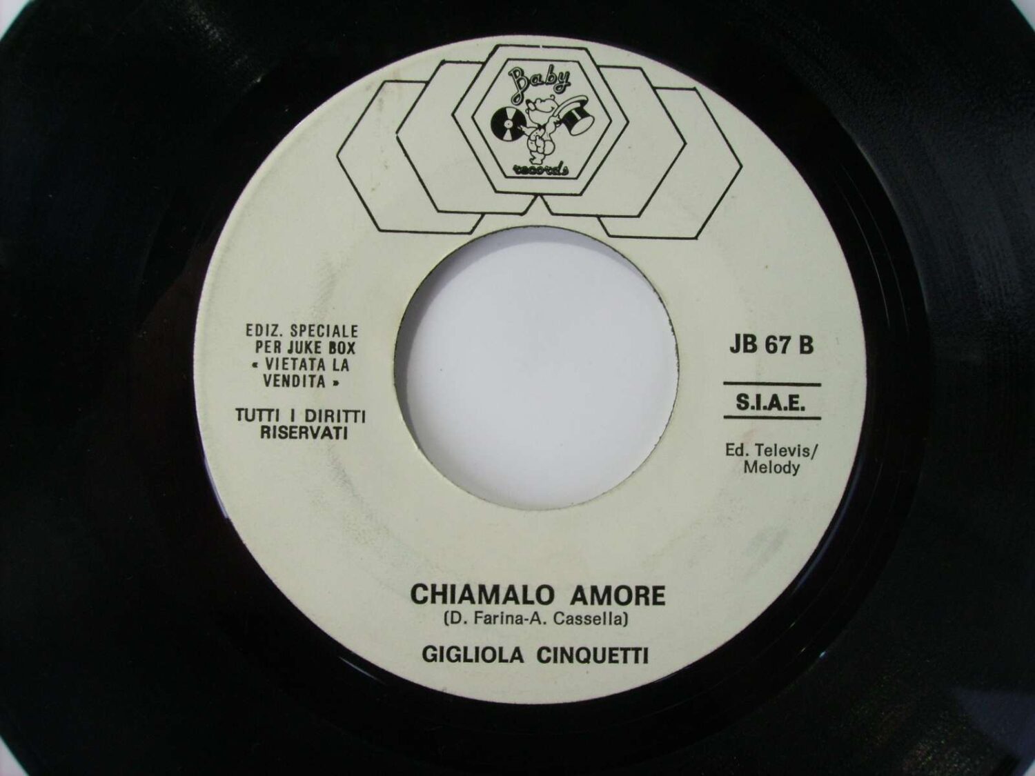 Chiamalo amore / E mo e mo (Juke box edition)