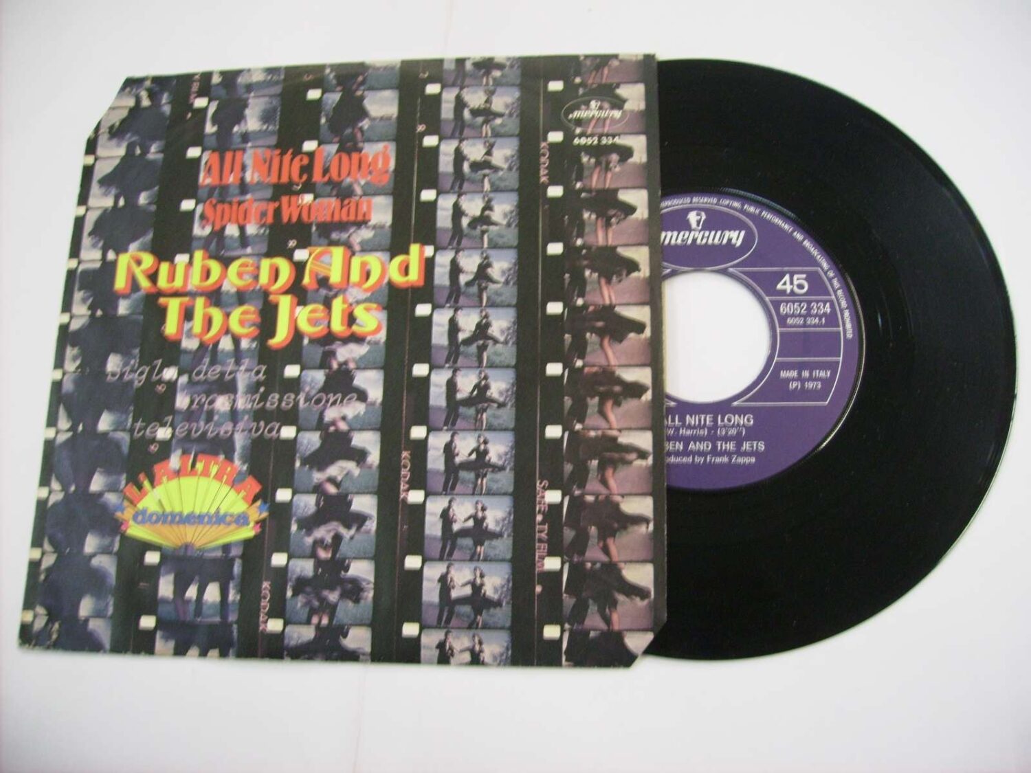 All nite long / Spider woman (cut out sleeve)