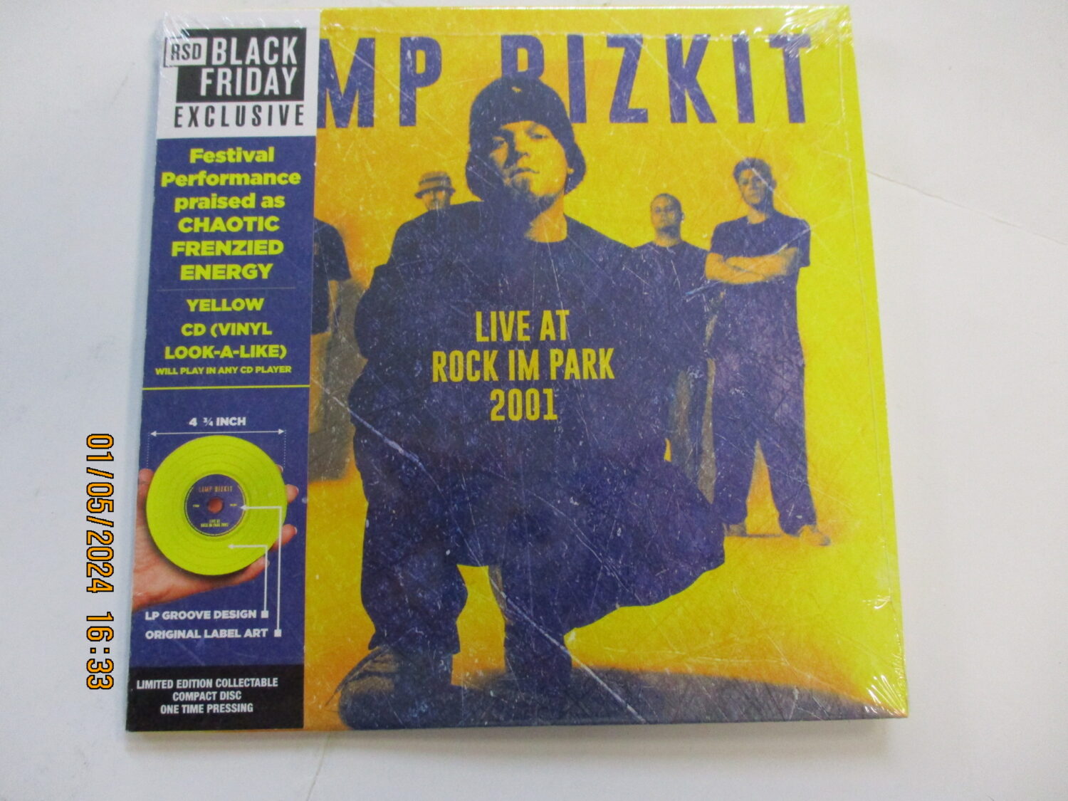 Live At Rock Im Park 2001 (LTD) (YELLOW VINYL LOOK-A-LIKE CD)