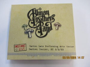 Darien Lake Performing Arts Center Darien Center, NY 8/2/03 (3CD)