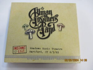 Meadows Music Theatre, Hartford, CT 8/3/03 (3CD)