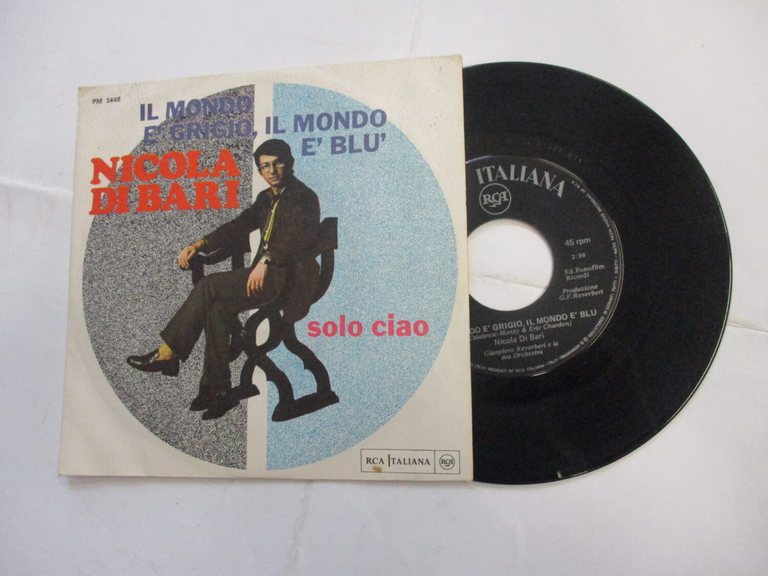 Il Mondo E' Grigio, Il Mondo E' Blu / Solo Ciao
