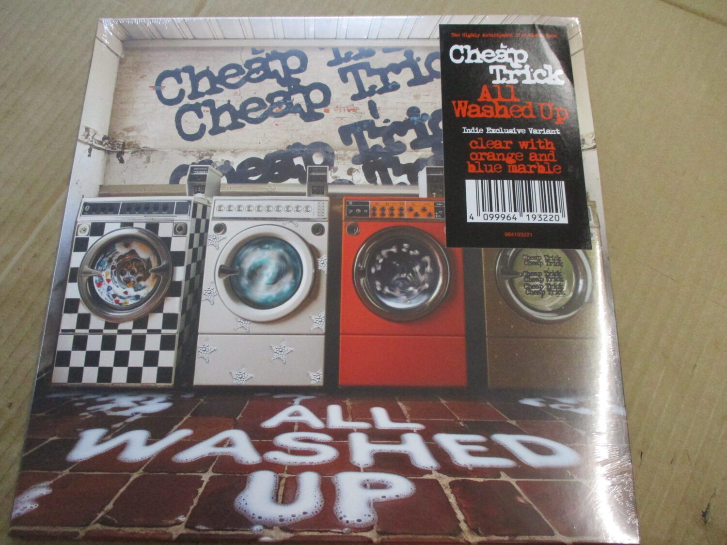 All Washed Up (CLEAR W/ORANGE/BLUE MARBLE VINYL)