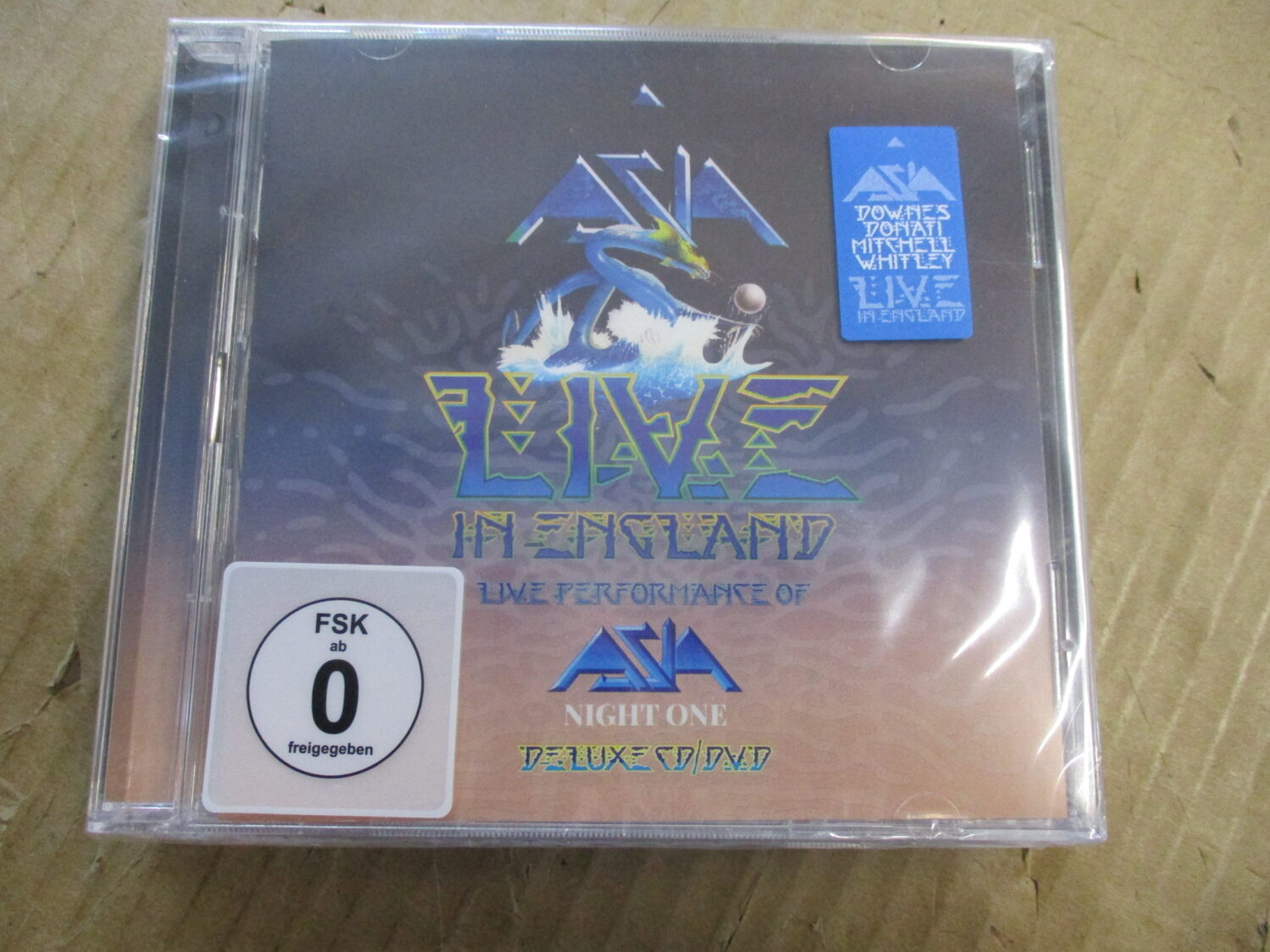Live In England - Live Performance Of Asia (Night One) (CD+DVD) (DELUXE EDITION)
