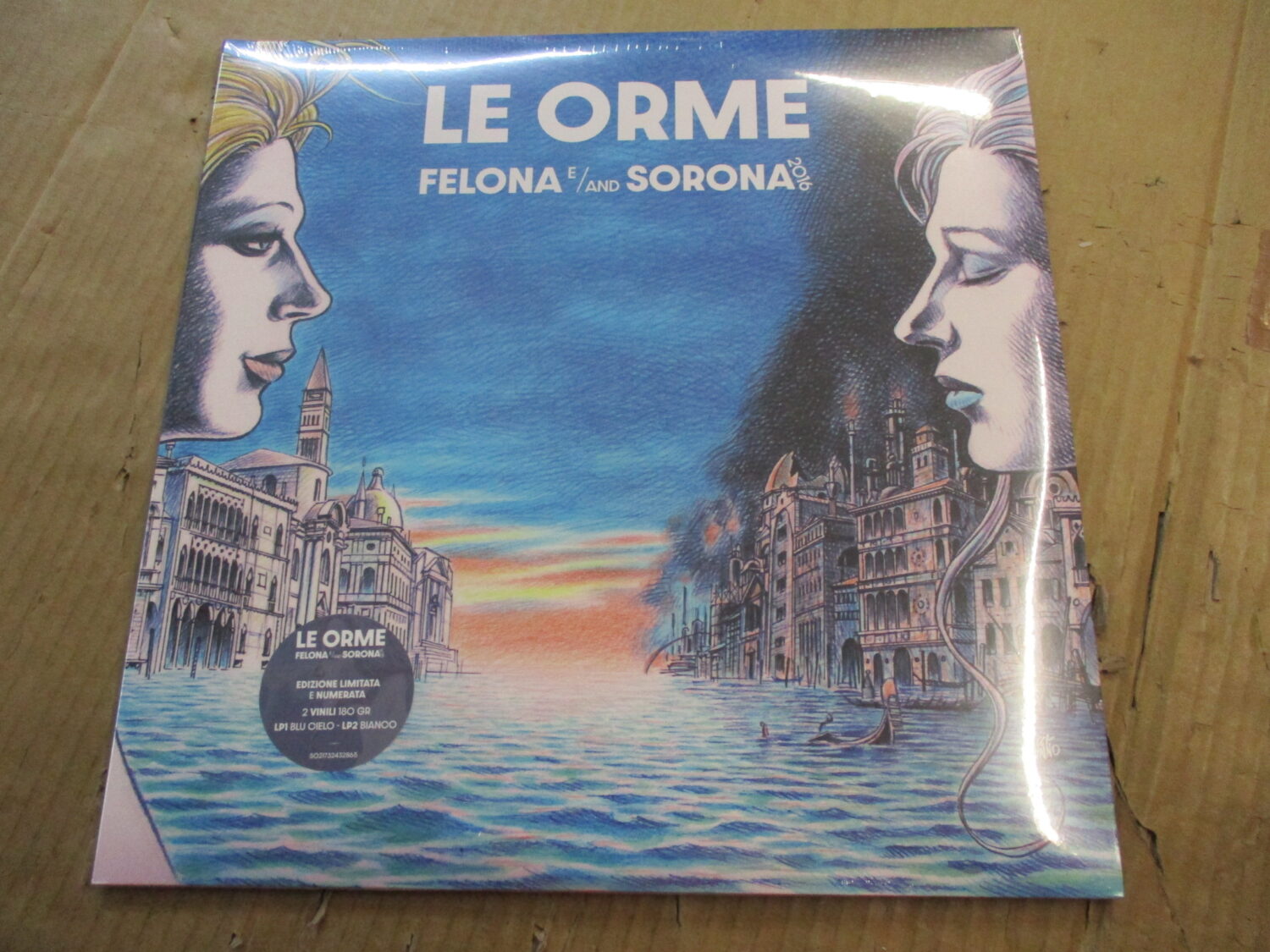 Felona E/And Sorona 2016 (RE) (2LP) (LTD NR) (SKY BLUE AND WHITE VINYL)