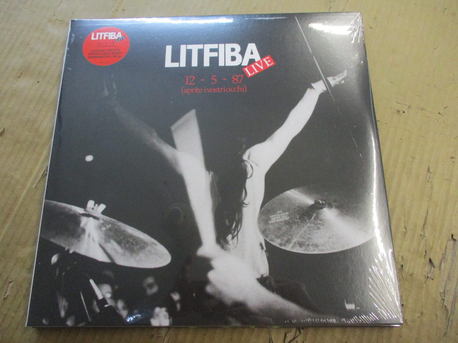 12-5-87 (2LP) (RE) (Red marmor vinyl)